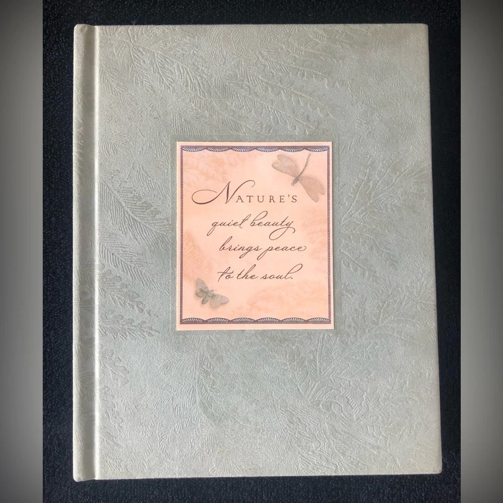 Nature’s Quiet Beauty Bring Peace Blank Journal Green Hallmark IMPERFECTION
